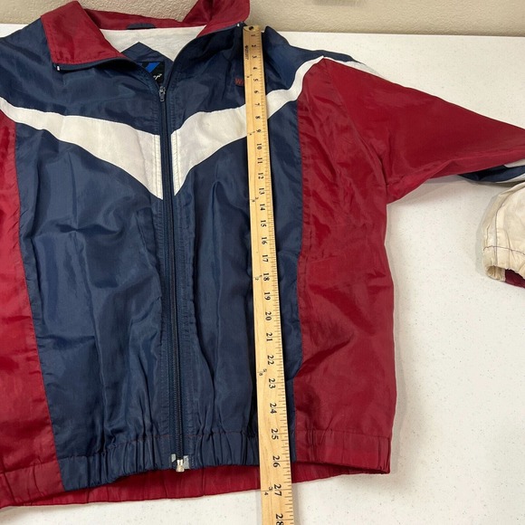 Windbreaker Women's Colorblock Full Zip Windbreaker Jackets Size XL - Picture 13 of 15